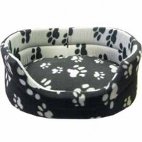 Paw print large Dog Bed